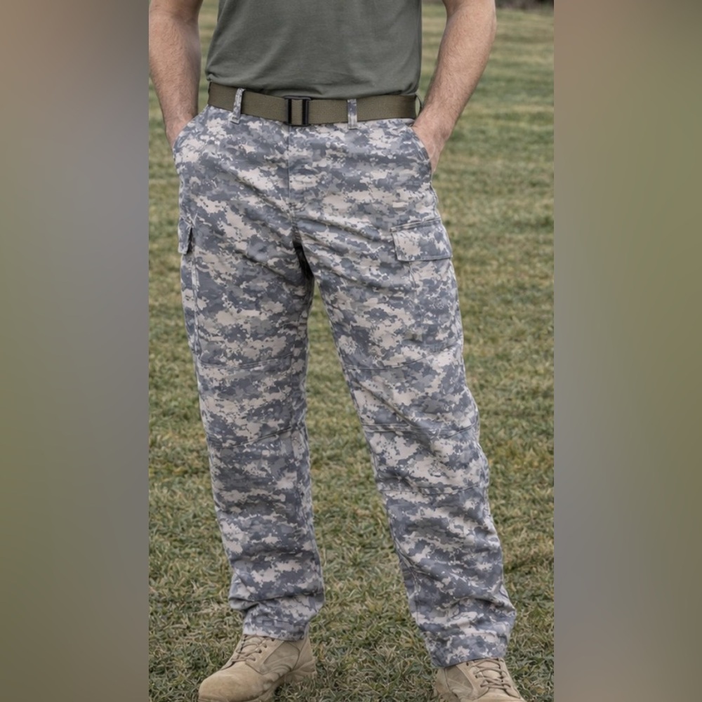 -Army Military Combat Trouser/Pant Green Digi Camo Unicor 8 Pocket Med Reg W35